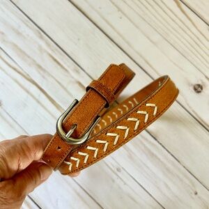 Brown Leather Belt